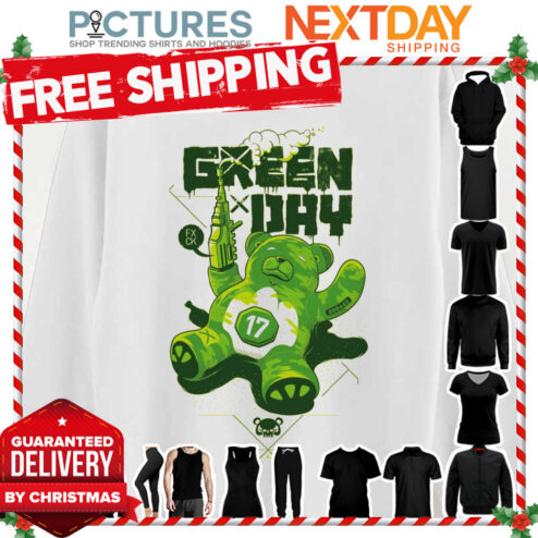 Green bear green day band shirt