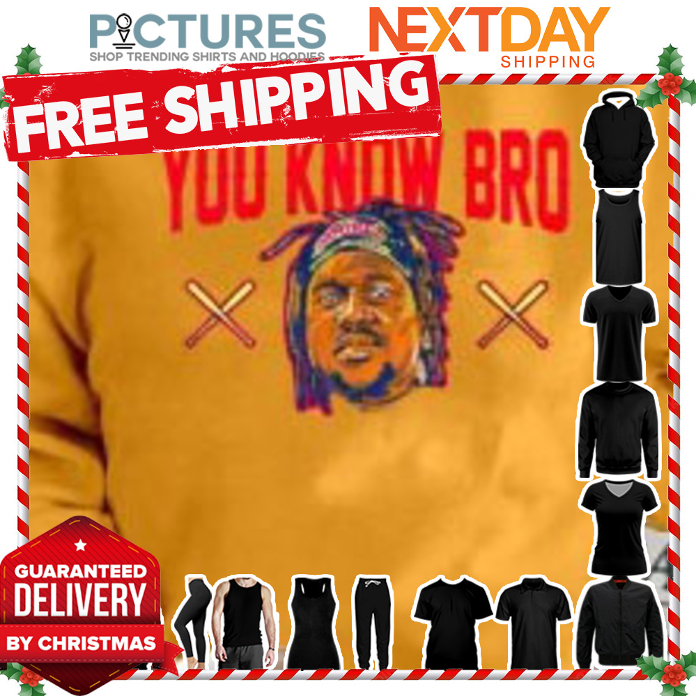 Jose Ramirez You Know Bro Cleveland Guardians shirt