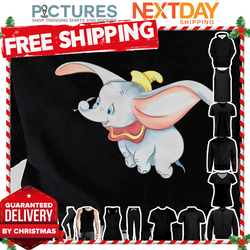 Sale 20% The Flying Elephant Dumbo shirt, Classic tee, hoodie, sweater ...