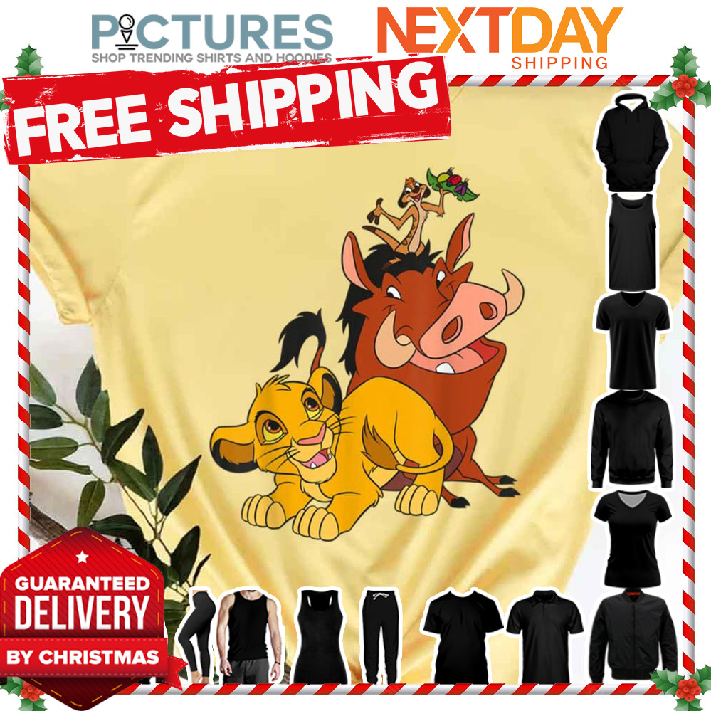 The Lion Simba And Friends The Lion King shirt