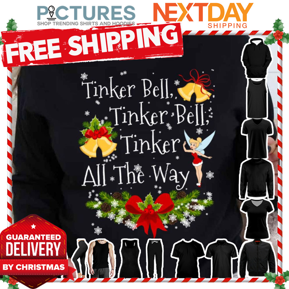 Tinker All The Way Christmas In Peter Pan shirt