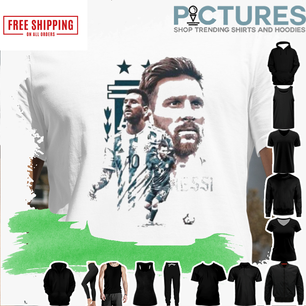 WORLD CUP 2022 LIONEL MESSI AESTHETIC ARGENTINA PLAYER SHIRT