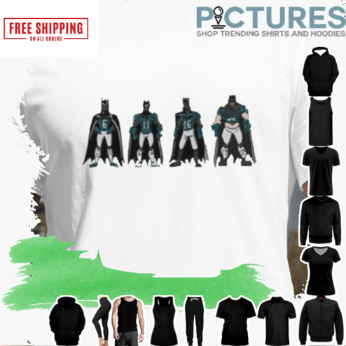 PHILADELPHIA EAGLES BATMAN SHIRT