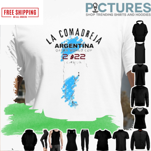 LA COMADREJA 2022 FIFA WORLD CUP CHAMPION ARGENTINA T-SHIRT
