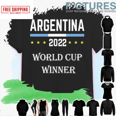 World Cup Winner Argentina 2022 Shirt