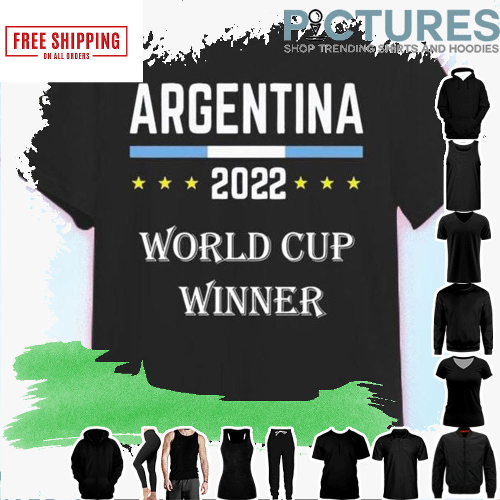 World Cup Winner Argentina 2022 Shirt