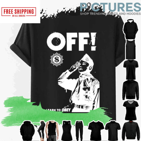 Off The Offspring Hardcore Learn To Obey shirt