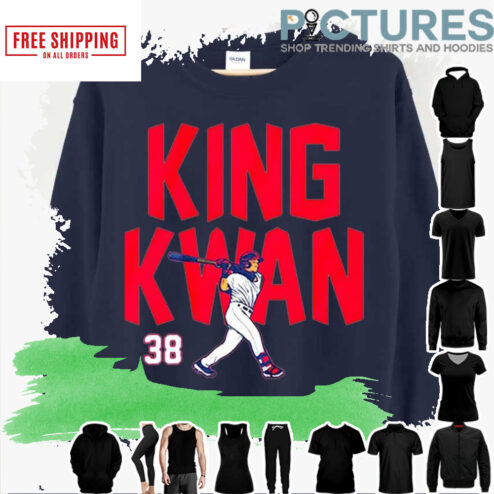 Steven Kwan 38 King Kwan Baseball shirt