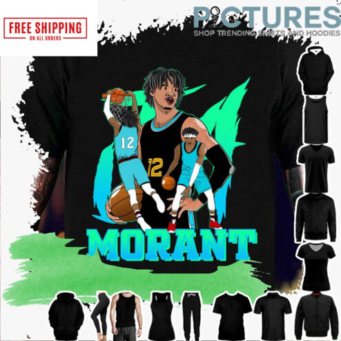 Temetrius Jamel Ja Morant Retro Fanart shirt