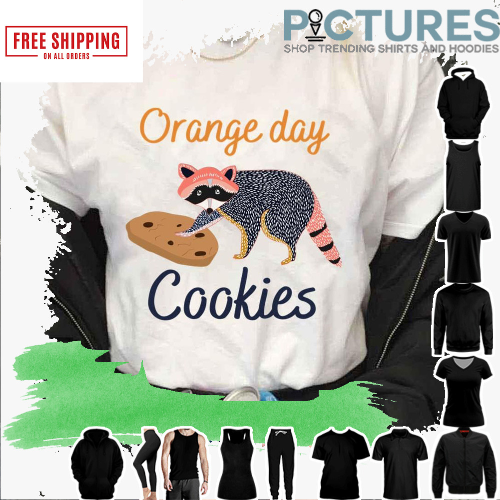 The Ferret Orange Day Cookies shirt