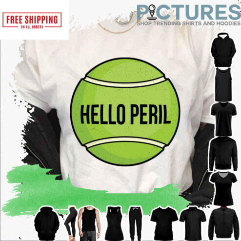 The Tennis Ball Hello Peril Band Always Be My Maybe Sticker shirt