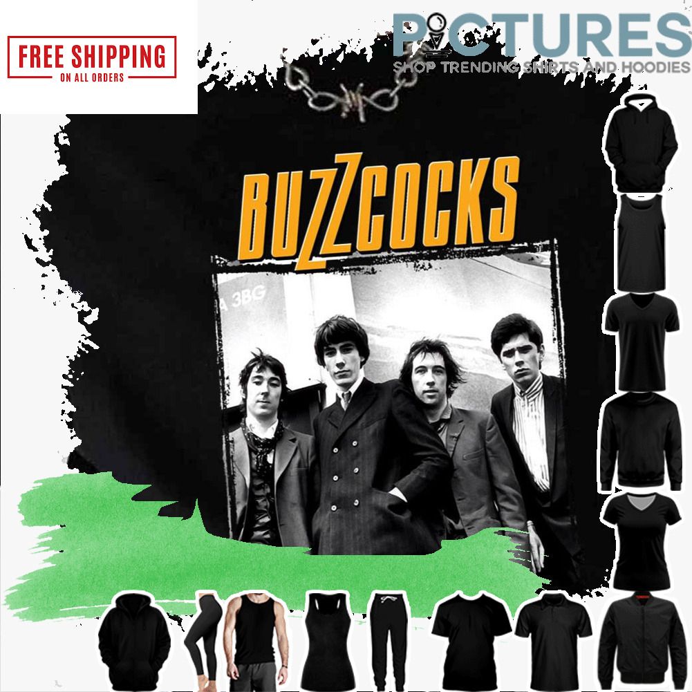 4 Members Buzzcocks shirt