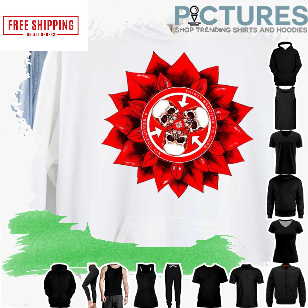 30stm Flower 30 Seconds To Mars shirt