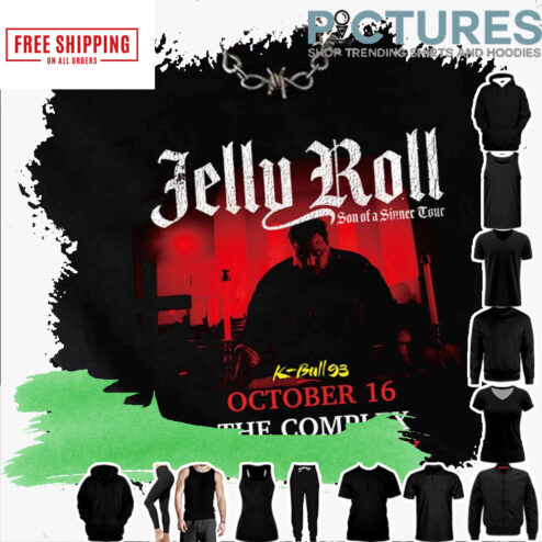 2022 Tour Roll Salt Lake City Jelly Roll shirt
