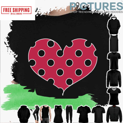 Color Of The Year 2023 Viva Magenta Polkadot Heart shirt