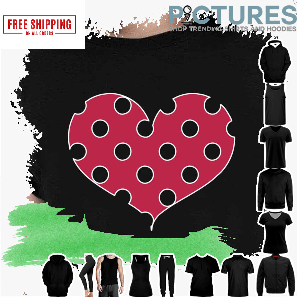 Color Of The Year 2023 Viva Magenta Polkadot Heart shirt
