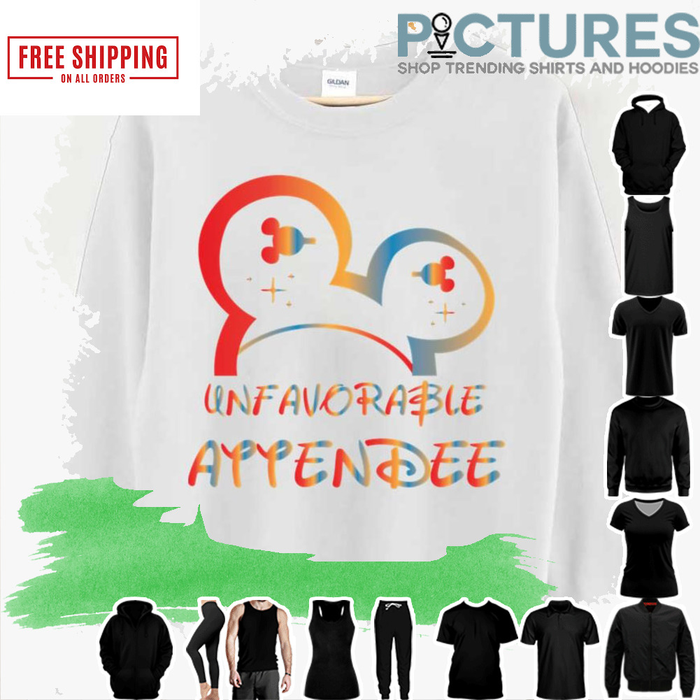 Disney Logo Unfavorable Attendee shirt