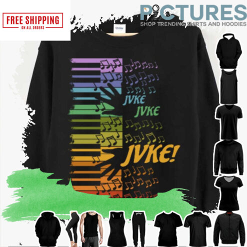 Jvke Colorful Piano Art shirt