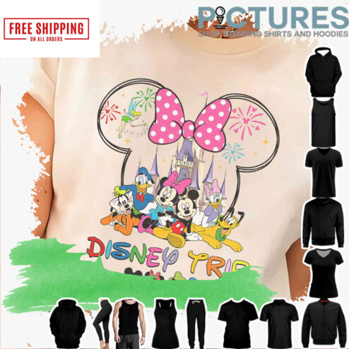 Retro Disney Trip 2023 Disneyworld Disneyland Vintage Castle Shirt