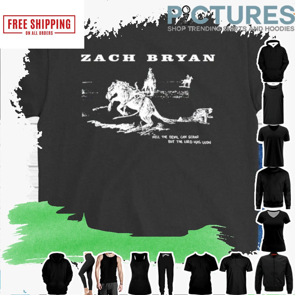 Zach Bryan Devil Can Scrap shirt