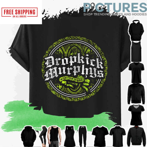 Boston Mass Dropkick Murphys Band Artwork shirt