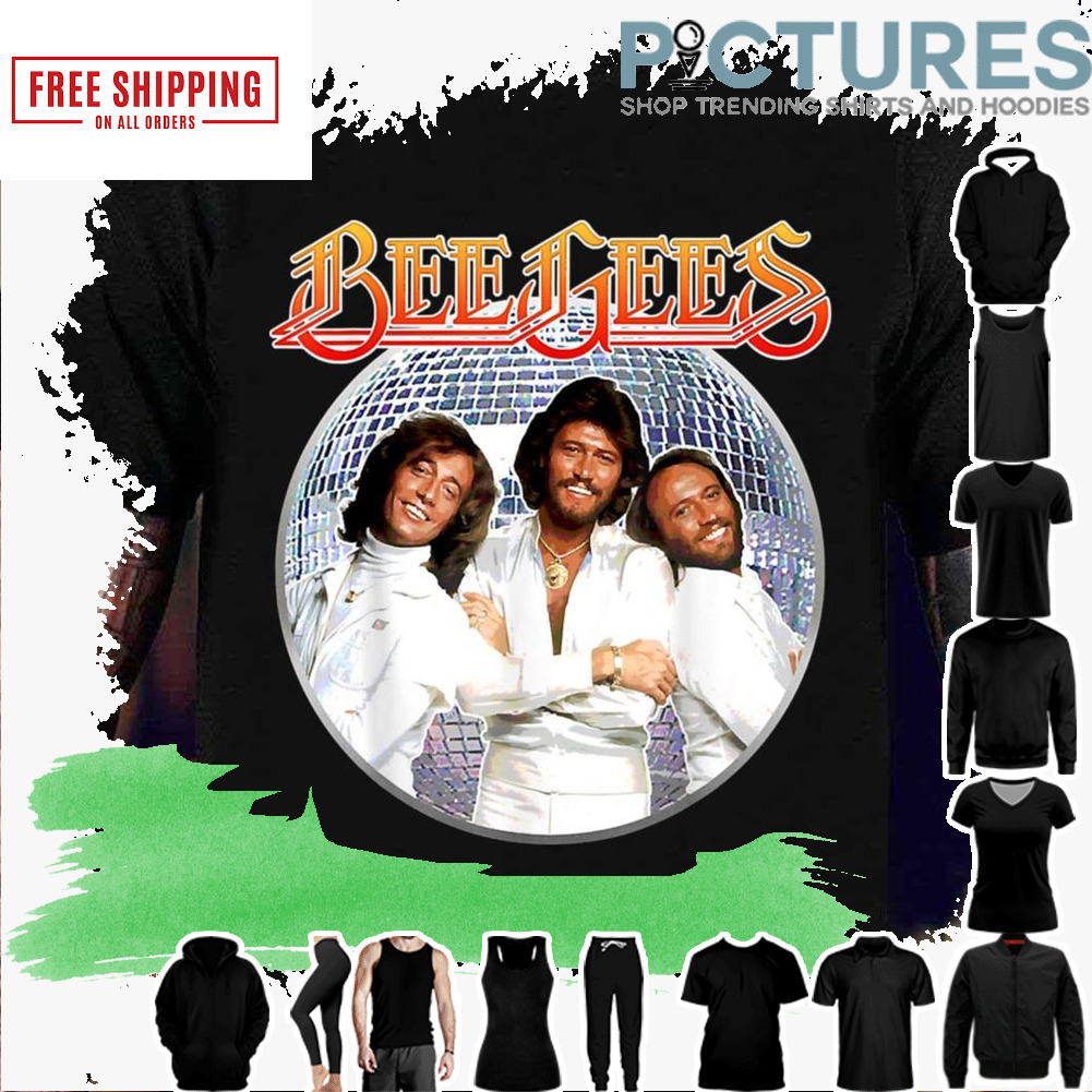 Disco Ball Bee Gees Group shirt