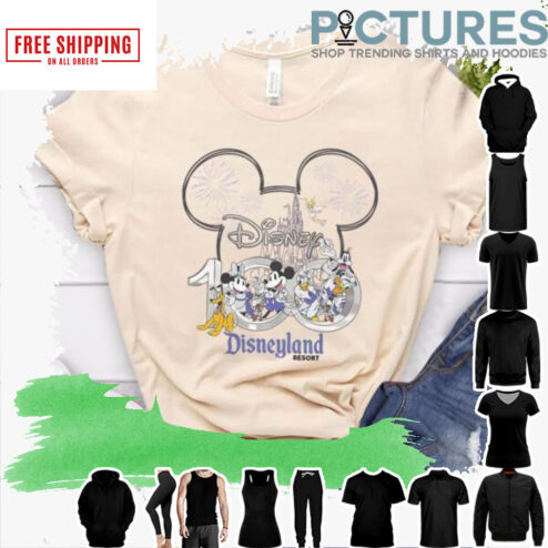 Disney 100 Years Of Wonder Disneyland Resort Shirt