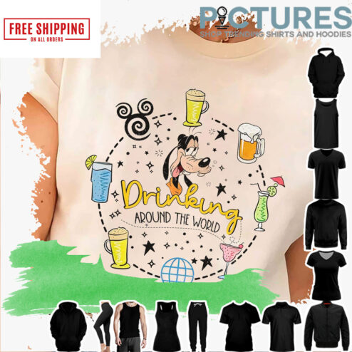 Disney Epcot Food And Wine Drinking Around The World Shirt