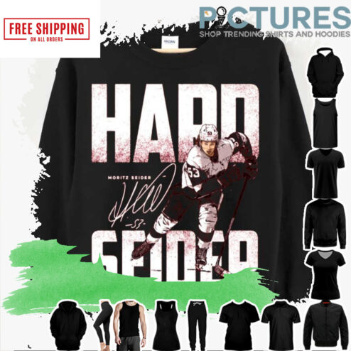 Hard Seider Detroit Red Wings Moritz Seider shirt