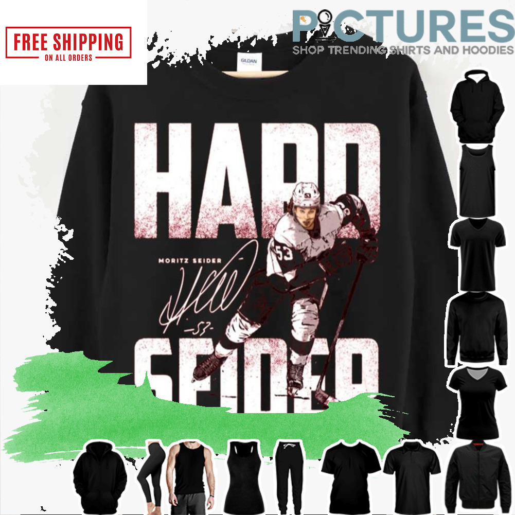 Hard Seider Detroit Red Wings Moritz Seider shirt