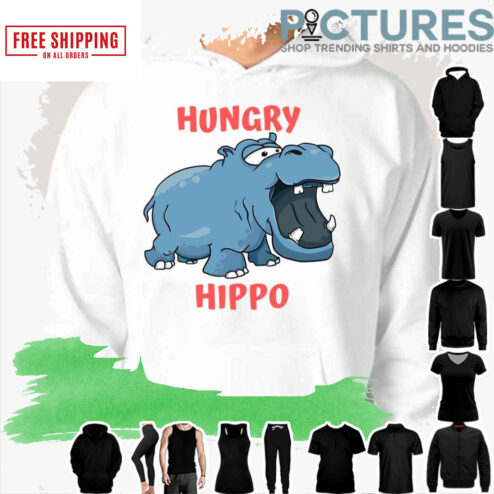 Hungry Hungry Hippo Cartoon Art shirt