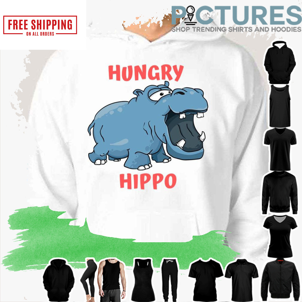 Hungry Hungry Hippo Cartoon Art shirt