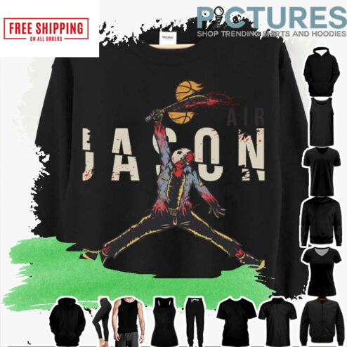 Jason Air Funny Jordan Logo Mix Jason Todd shirt