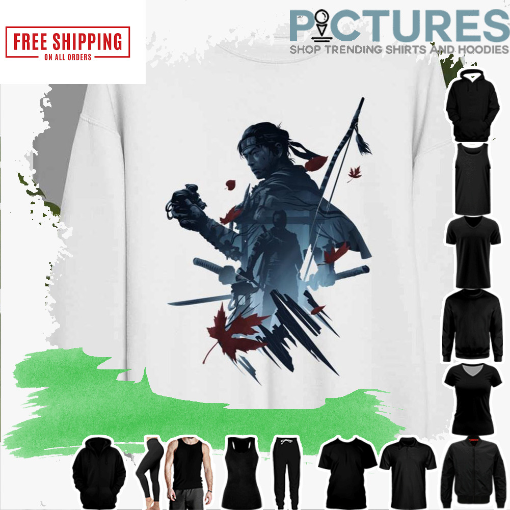 Samurai Of Tsushima Jin Sakai Sekiro Shadows Die Twice shirt