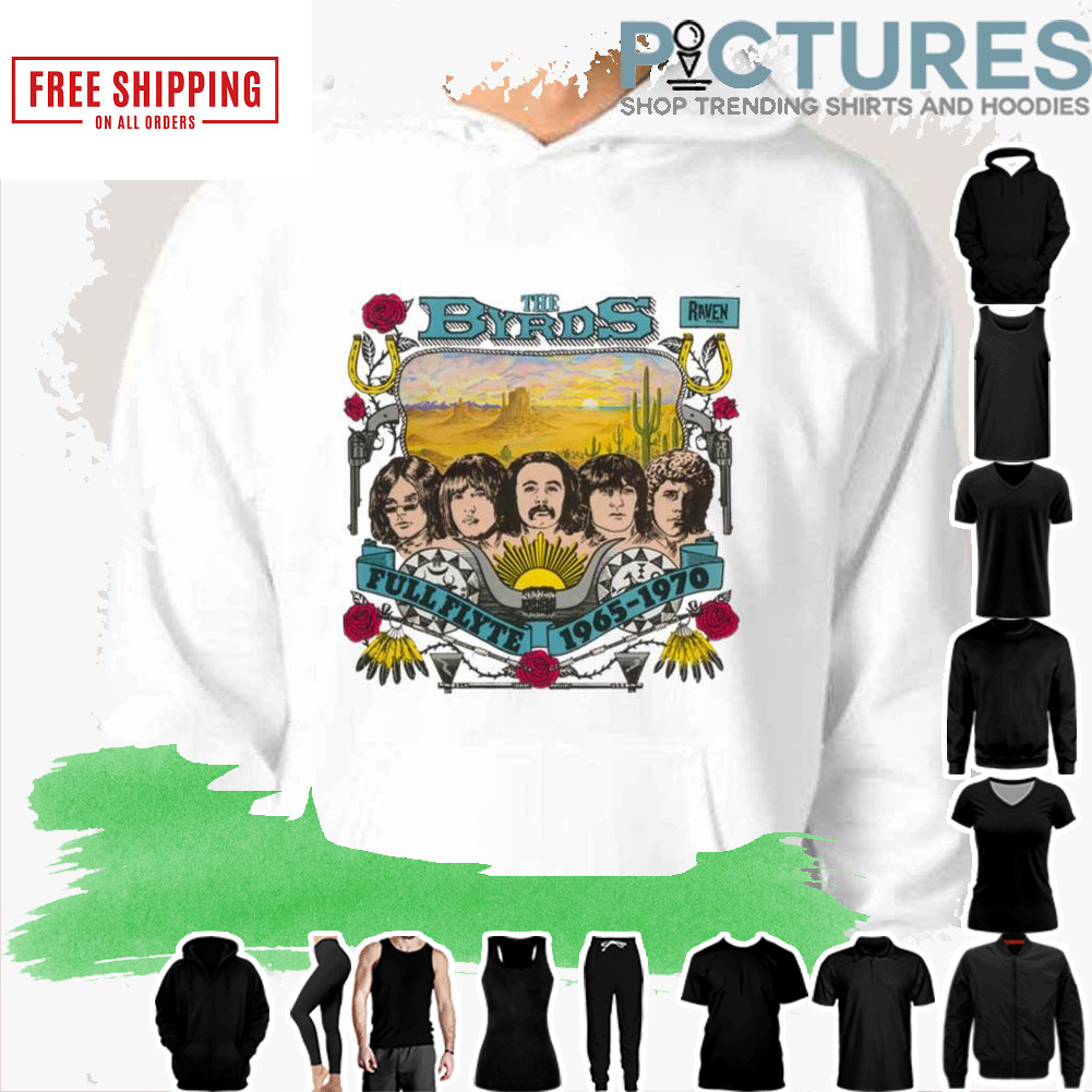 The Byrds Full Flyte 1965-1970 shirt