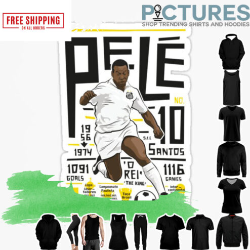 Pele number 10 Edson Arantes Do nascimento thank you for the memories shirt