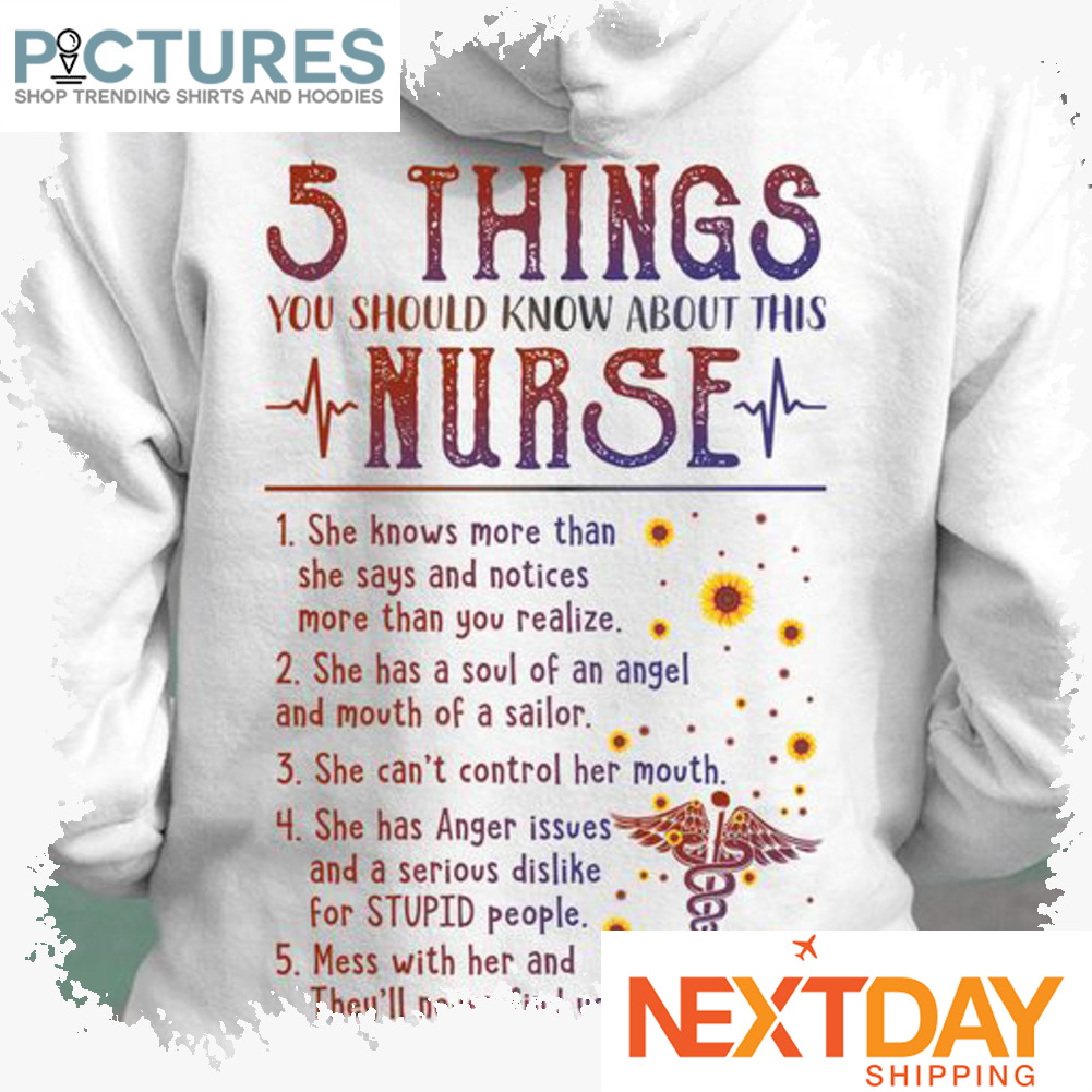 5 things you should know about this Nurse vintage shirt