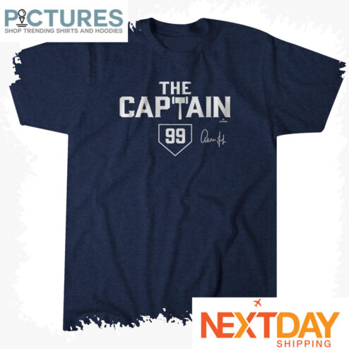 Aaron Judge The Captian 99 New York Yankees MLB signature shirt