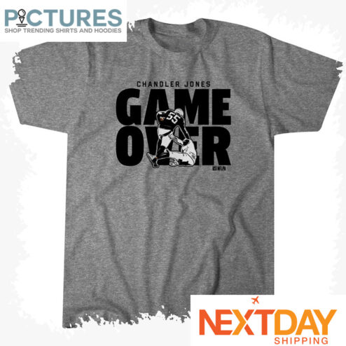 Chandler Jones Game Over Las Vegas Raiders NFLPA shirt