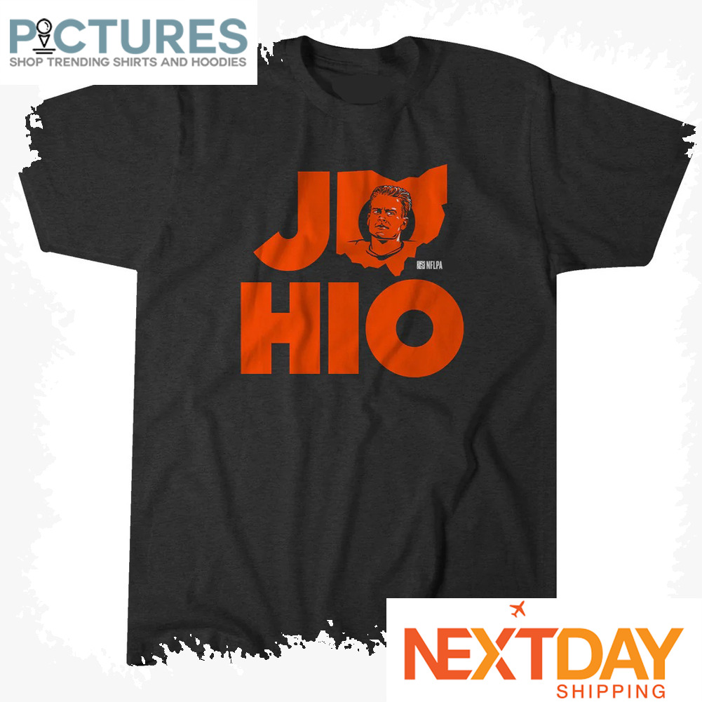 Joe Burrow Joe-Hio Cincinnati Bengals NFLPA shirt