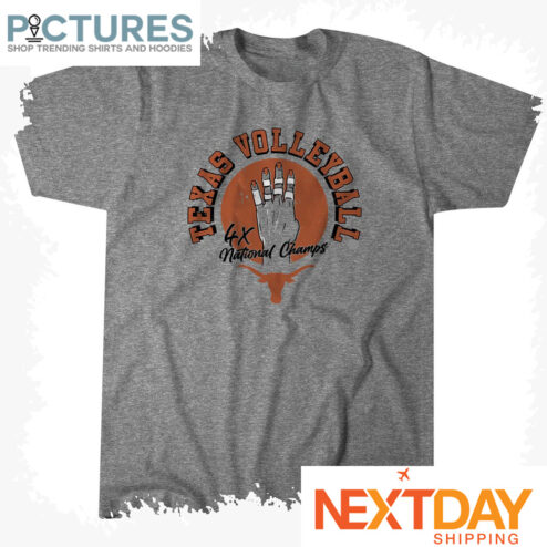 Texas Longhorns Volleyball 4x National Champs NCAA shirt