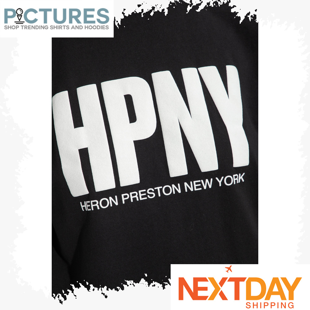 HPNY Heron Preston New York shirt