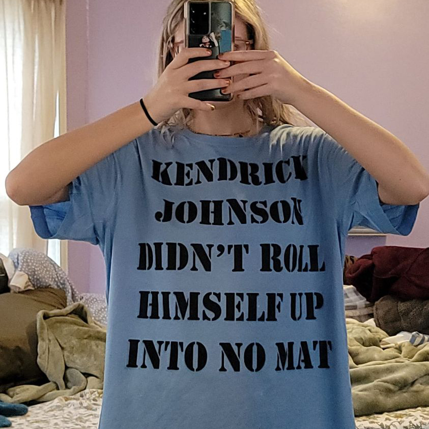 Kendrick Johnson didn't roll himself up into no mat shirt