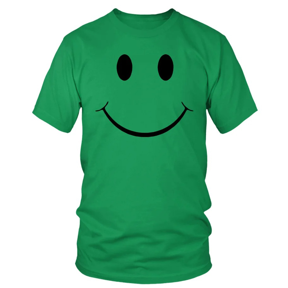 Smiley Green Guy WWE shirt