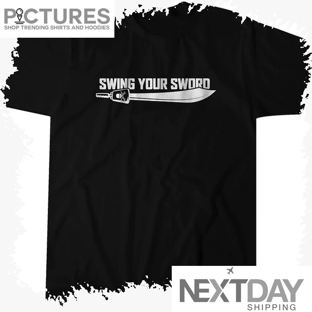 Mississippi State Swing your sword logo shirt