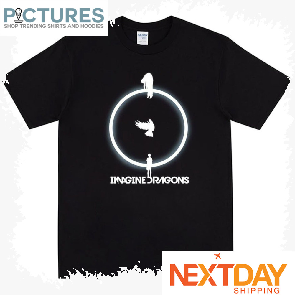 Imagine Dragons Style Mockingjay Pin shirt