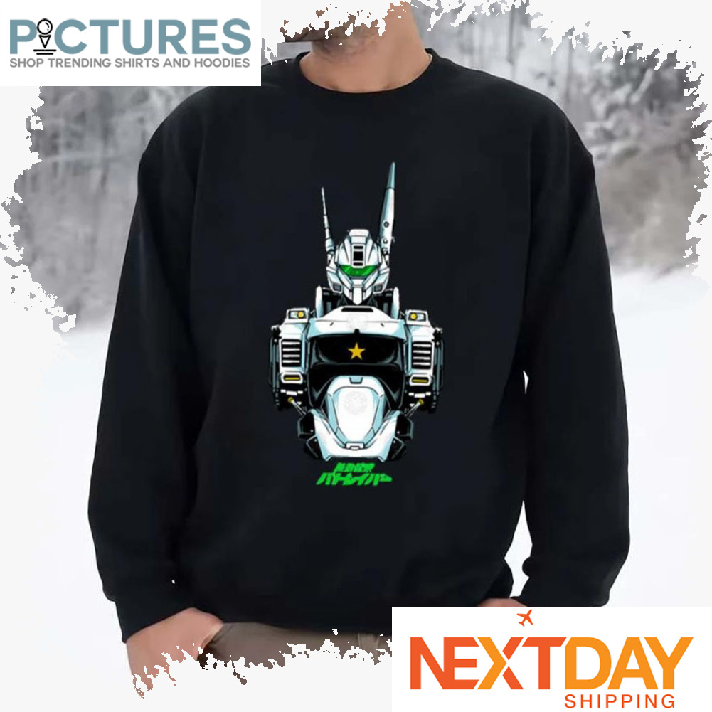Justice Anime Patlabor Robot shirt