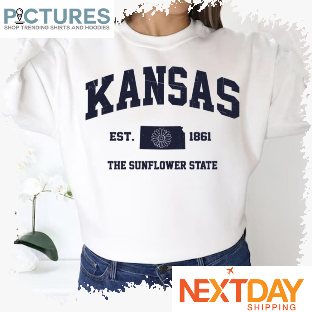 Kansas Ks Usa Vintage State Athletic Style shirt