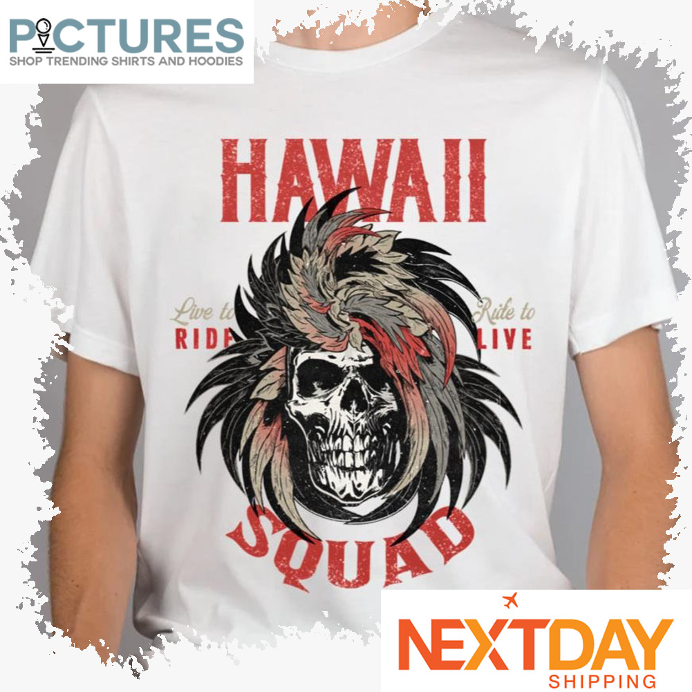 Hawaii Squad Skull shirt