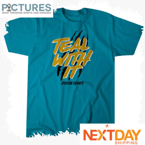 Jacksonville Jaguars Teal With It Division Champs NFL shirt